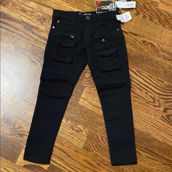 LR scoop Other - Boys Black skinny jeans